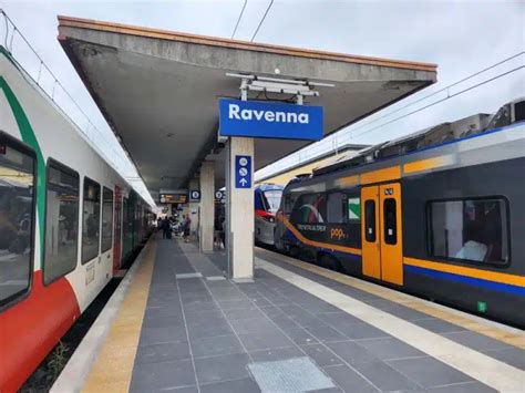 ravenna cruise port to train station.